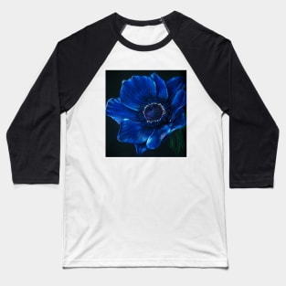 Blue Anemone Baseball T-Shirt